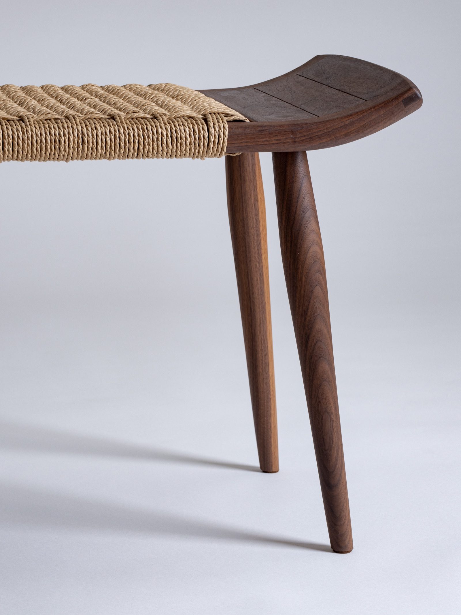 Two Sons — turned leg and cord detail